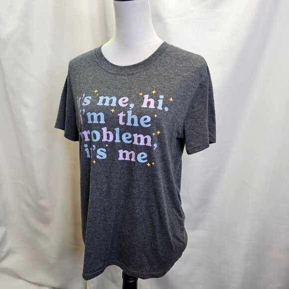 Taylor Swift Lyrics Short Sleeve Tee Size Medium - Picture 3 of 7